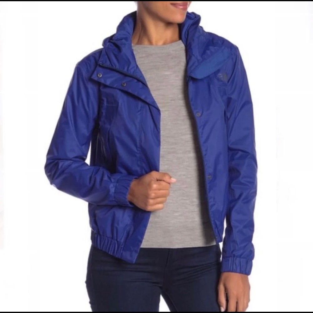 The North Face Precita Women’s Blue Rain Jacket